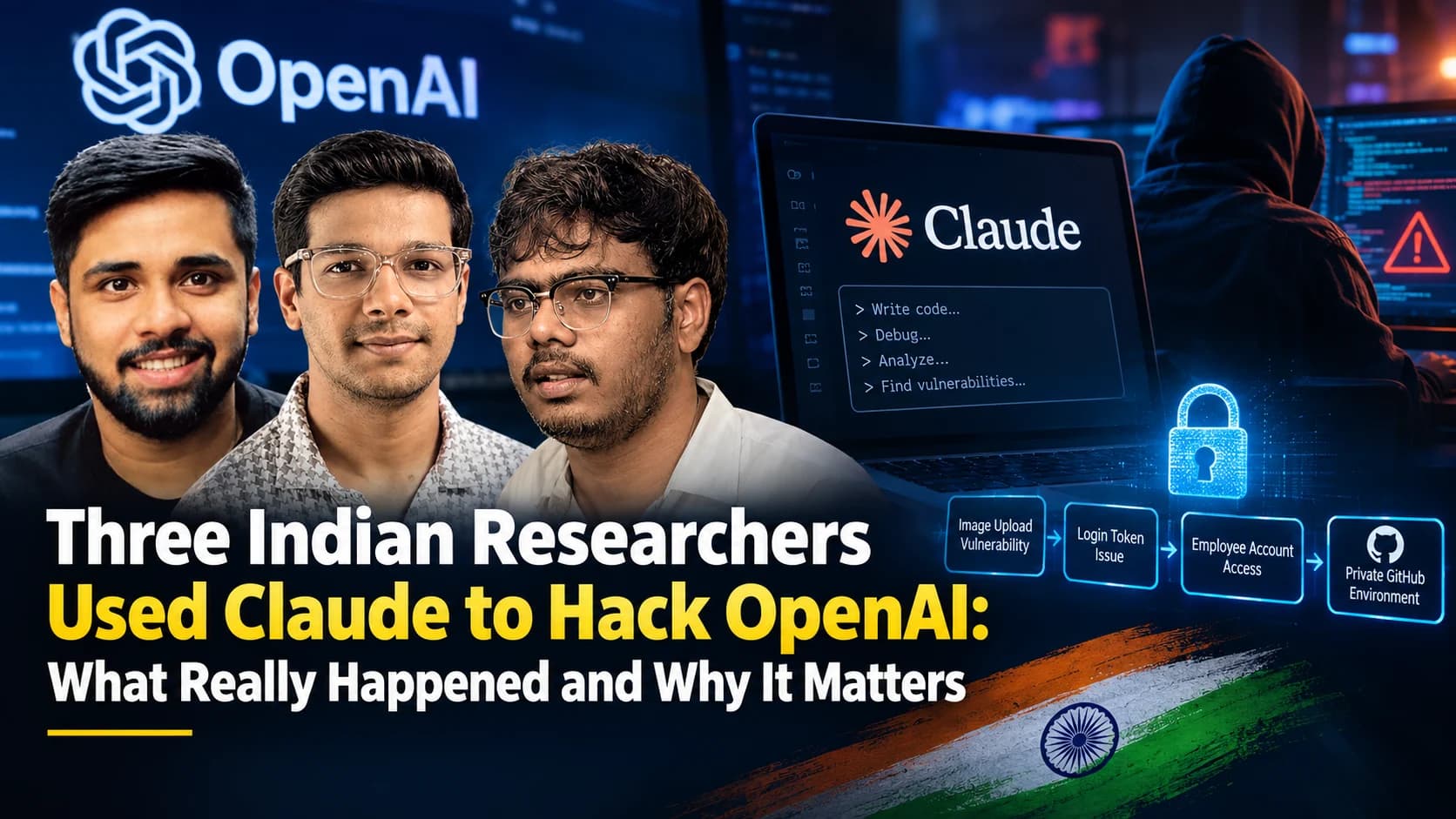 Three Indians Used Claude to Hack OpenAI: What Really Happened and Why It Matters